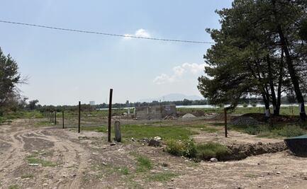 ¡Frenan urbanización ilegal! Suspenden construcción de casas en la Laguna de La Piedad, en Cuautitlán Izcalli