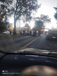 Accidente en la Tenango-Tenancingo afecta la circulación en El Capulín