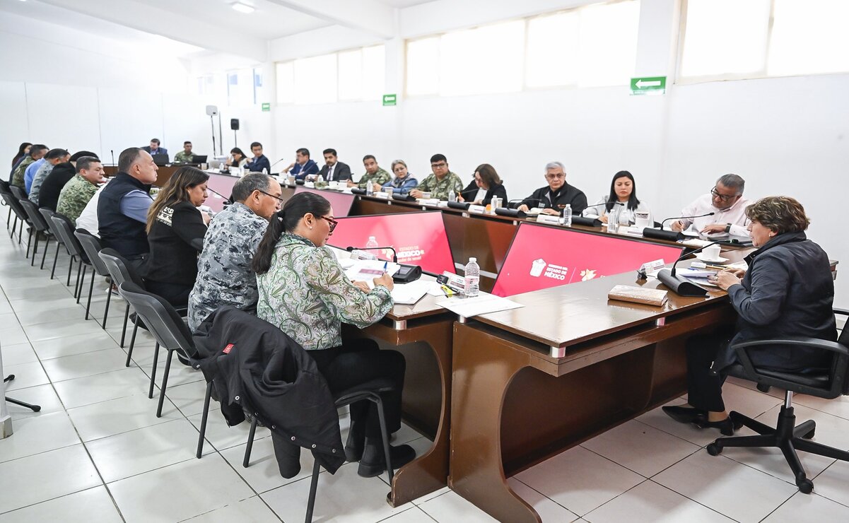 En Valle de Chalco se realizó la Mesa de Coordinación para la Construcción de la Paz / Foto: Especial