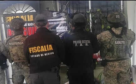 Vecinos delatan 'tiendita' de droga y cae operativo masivo en Los Héroes, en Ecatepec