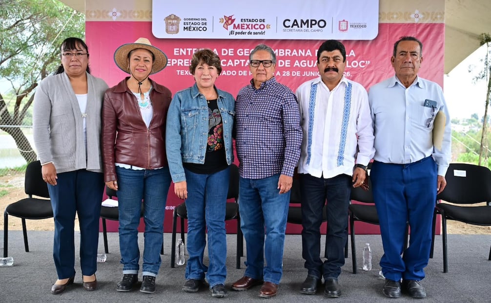La megaobra de infraestructura hidráulica beneficiará de forma directa a 150 productoras y productores florícolas de Texcoco. Foto Especial