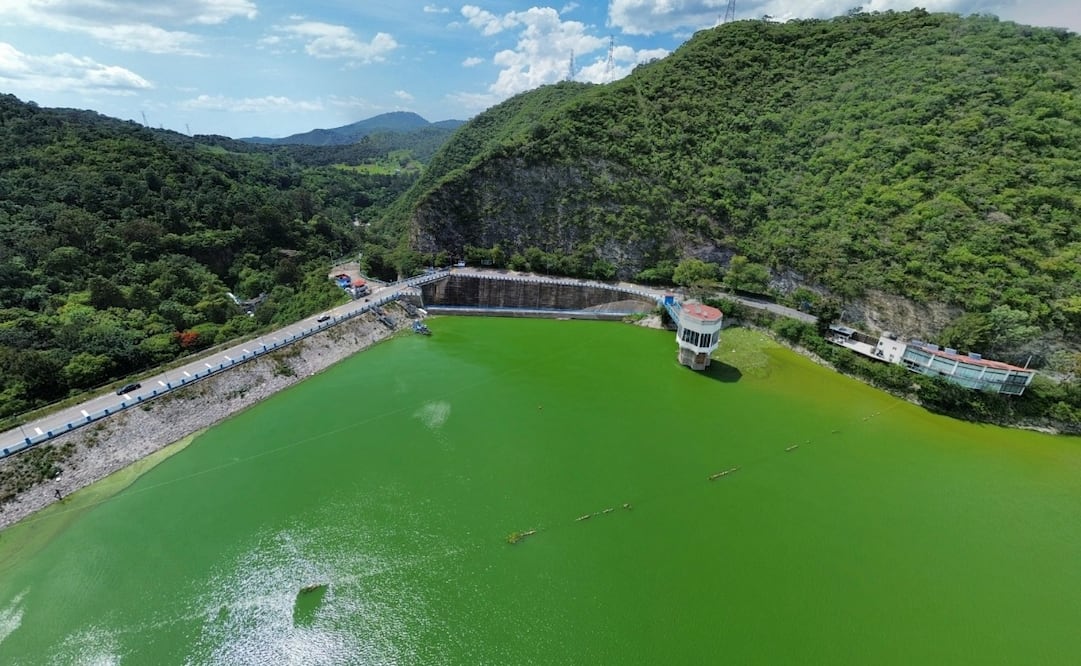 Las lluvias de la temporada han favorecido la recuperación de la presa Valle de Bravo. Alejandro Vargas /El Universal