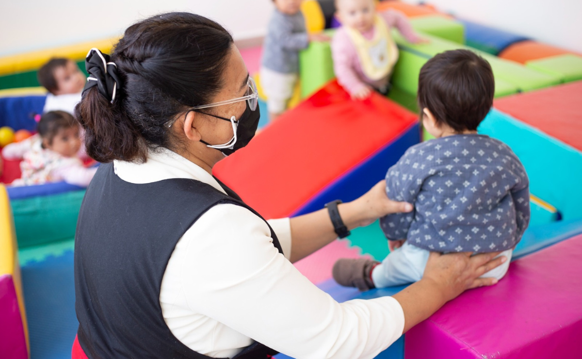Atención integral y preescolar con validez oficial: Así funcionan las Estancias Infantiles del ISSEMYM en Toluca. Foto: Especial