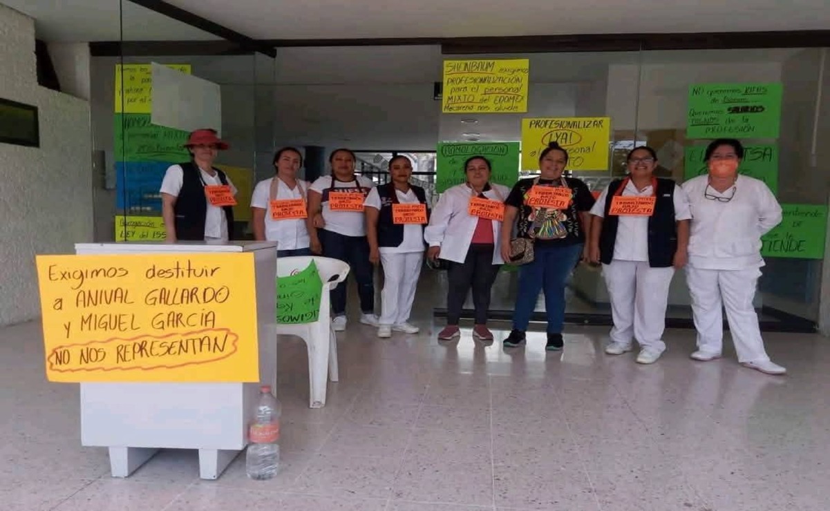 Hospital de Ixtapan de la Sal en crisis: Médicos y enfermeras protestan por falta de insumos y salarios