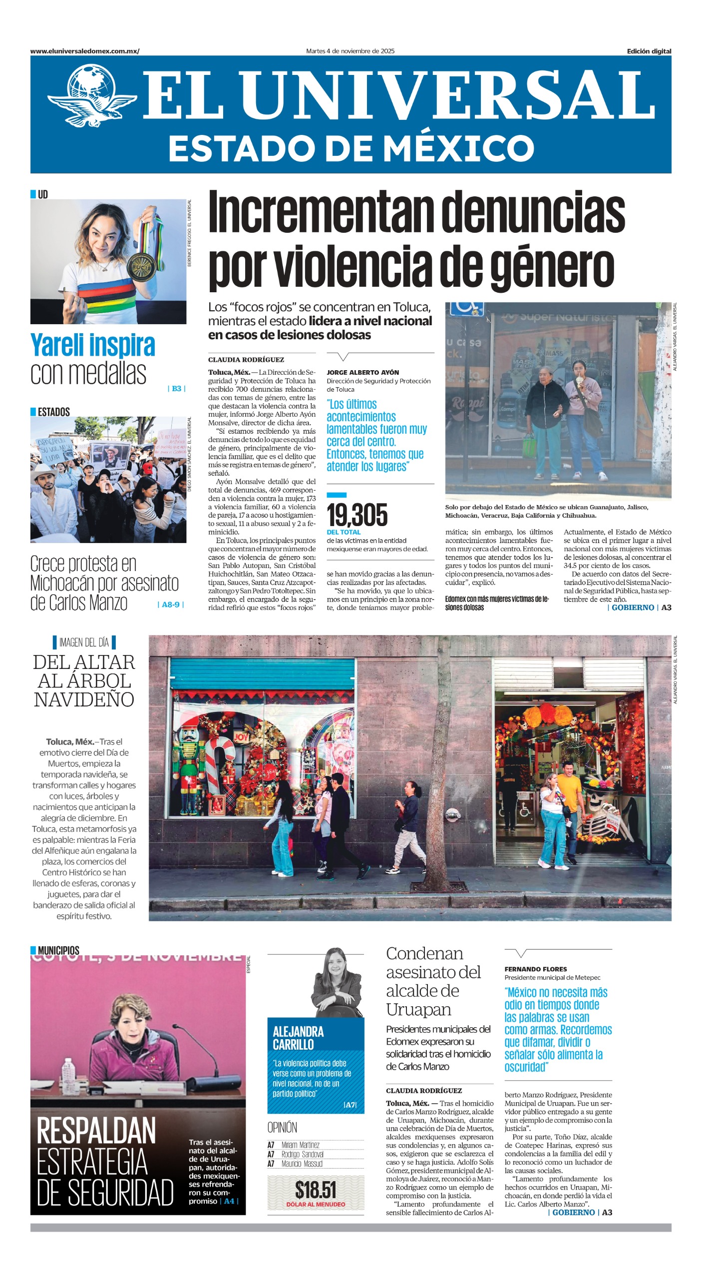 Portada 04 de noviembre 2025