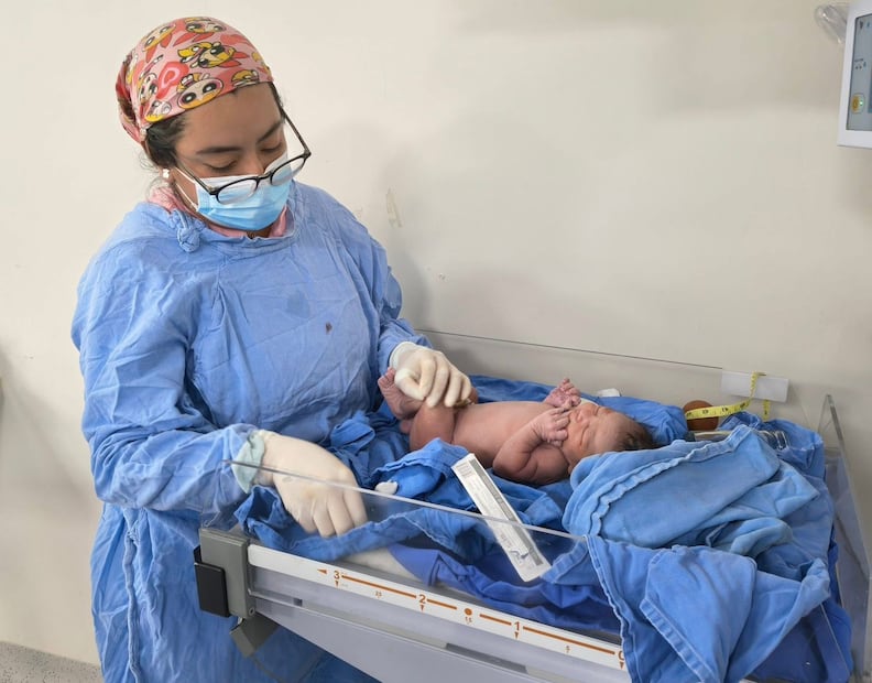 La mamá de Sofía Isabela fue atendida en el Hospital de Gineco-Obstetricia No. 60 del IMSS, en el municipio de Tlalnepantla, Estado de México. Foto: especial