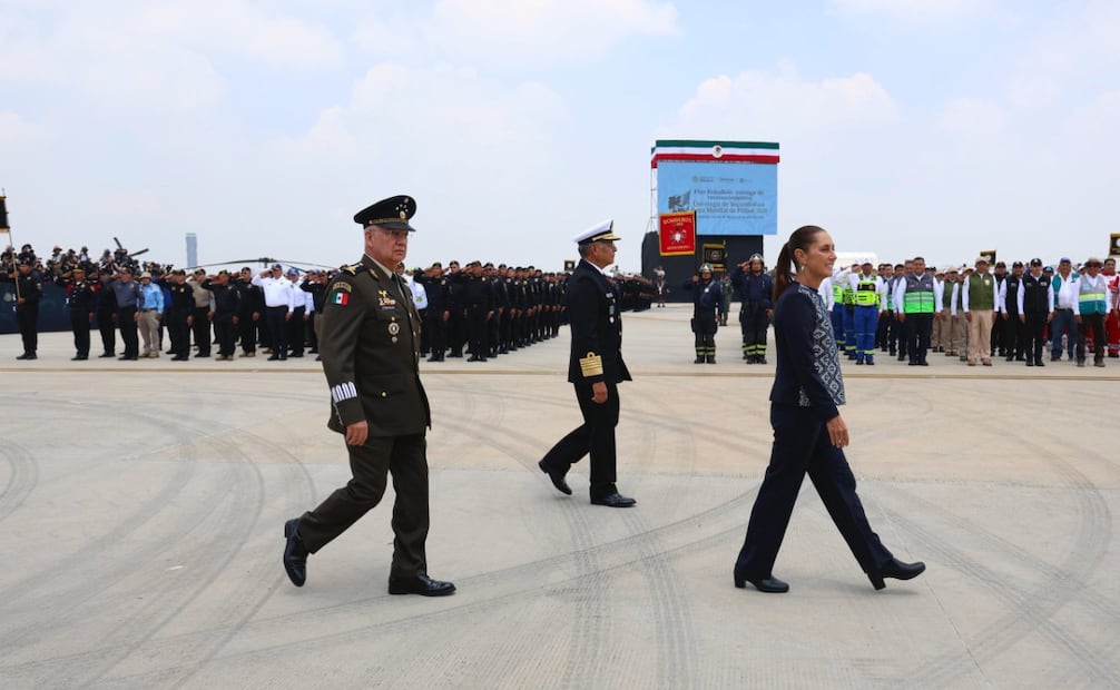 Más de 124,500 elementos de fuerzas federales, estatales y municipales integraron el exitoso Plan Kukulkán durante el Mundial 2026. Foto Especial