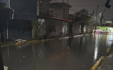 Chalco bajo alerta: lluvia revive el temor a inundaciones en colonias afectadas
