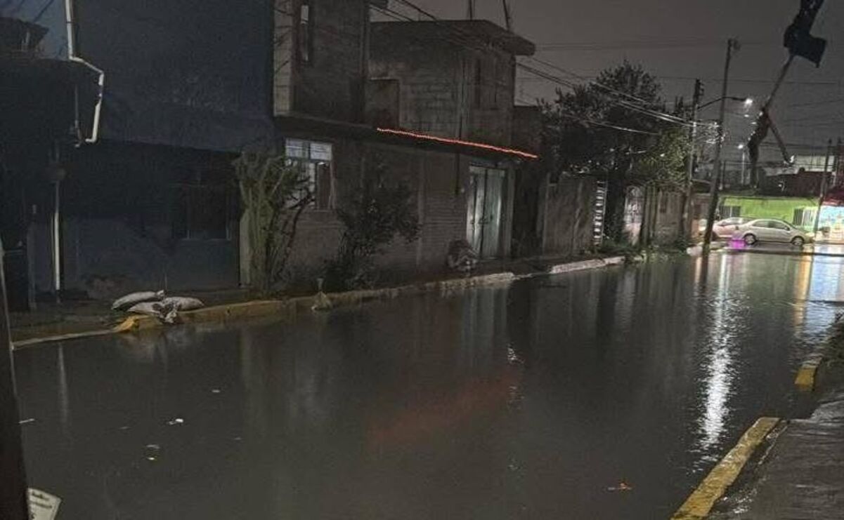 Chalco bajo alerta: lluvia revive el temor a inundaciones en colonias afectadas