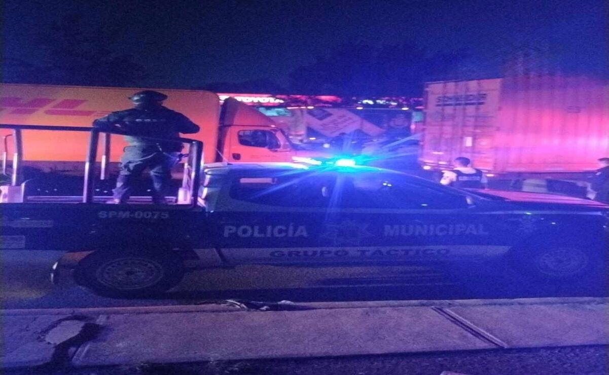 Policías municipales de Tepotzotlán iniciaron una persecución y notificaron de la situación a seguridad pública de Cuautitlán Izcalli. Foto: Especial