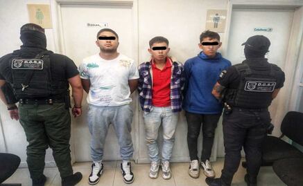 Detienen en Toluca a tres sujetos involucrados en robo de vehículos
