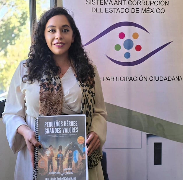 El libro diseñado para las infancias incluye dinámicas mensuales para fortalecer la empatía y el respeto a las normas. Foto Especial