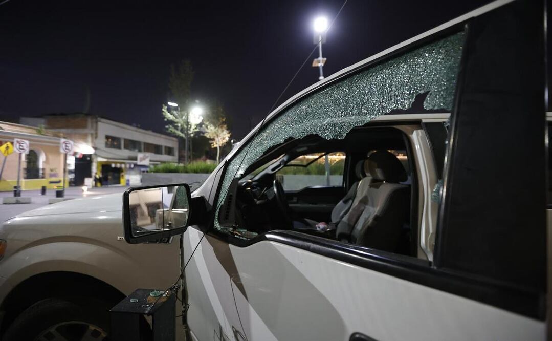 Asalto ocurrido este jueves en la calle Pedro de Cortés en Toluca Foto: Jorge Alvarado