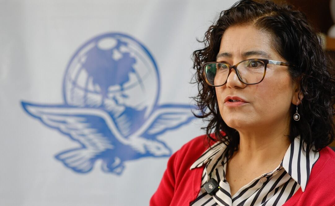 La doctora Martha Patricia Zarza Delgado, candidata a la Rectoría de la UAEMéx en entrevista con EL UNIVERSAL Estado de México. Foto: Arturo Hernández