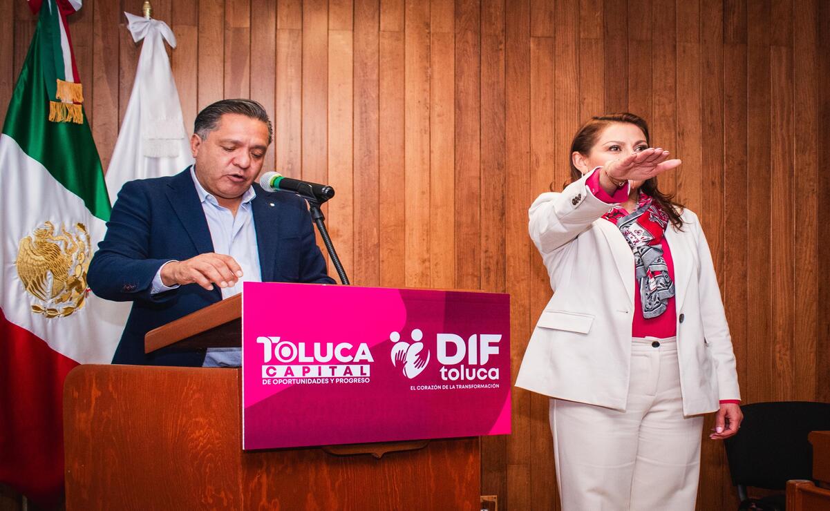 María del Rocío Pegueros Velázquez, se convirtió en la nueva presidenta Honoraria del Sistema Municipal para el Desarrollo Integral de la Familia (DIF) y presidenta de la Junta de Gobierno 2025-2027.  Foto: Especial