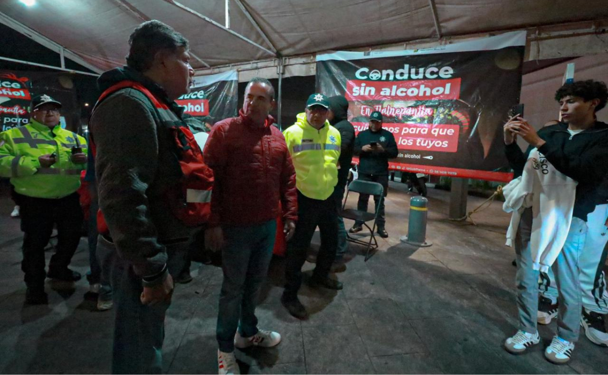 El alcalde Marco Antonio Rodríguez Hurtado puso en marcha el programa “Conduce sin alcohol” Foto: Especial