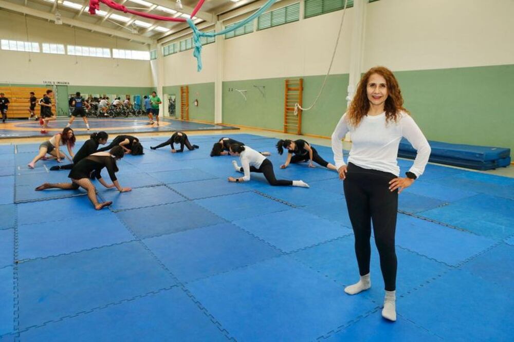 Renata García Sánchez, entrenadora de danza aérea / Foto Especial
