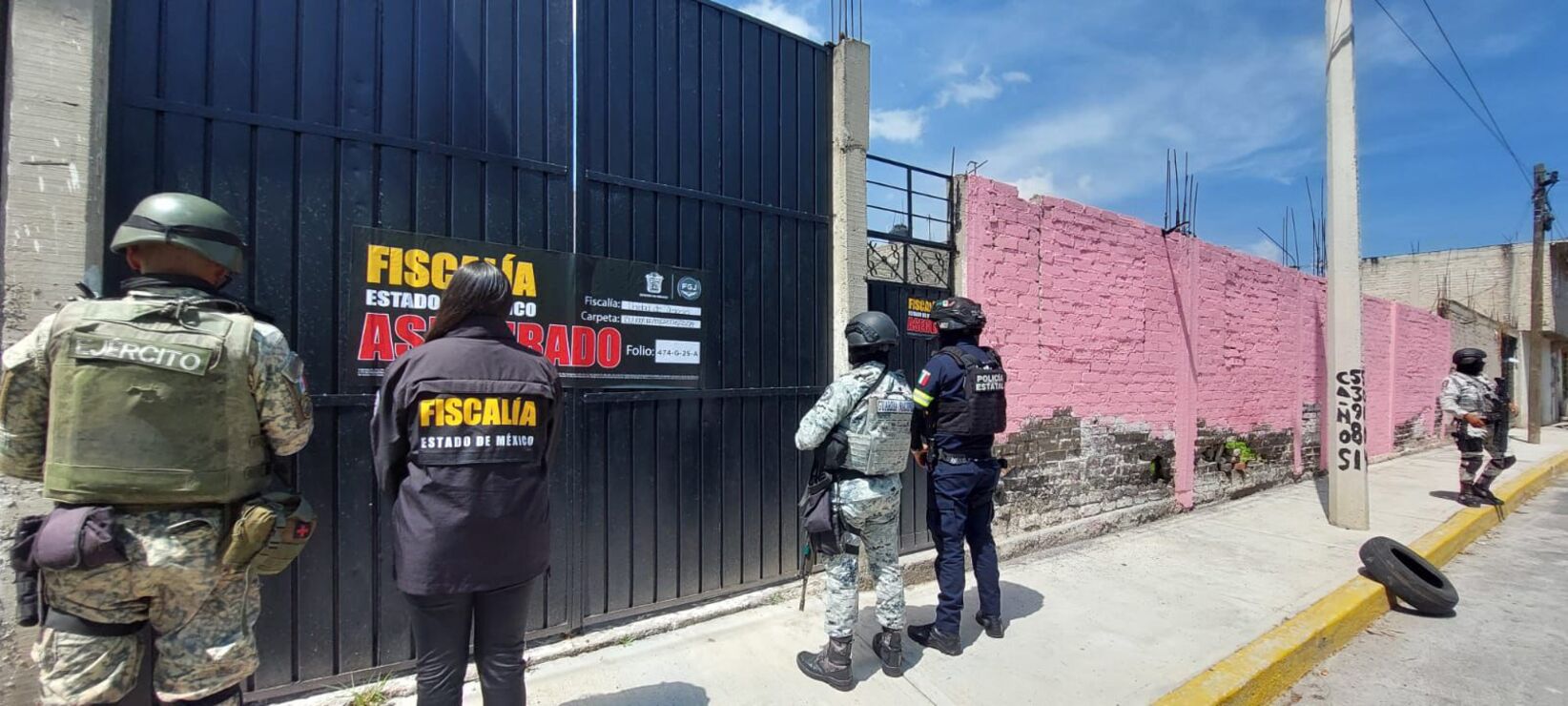 Integrantes de corporaciones de los tres niveles de gobierno aseguraron 34 inmuebles relacionados con el delito de despojo