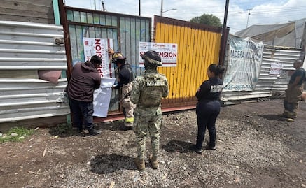 Desmantelan fábrica clandestina de cloro en Cerro Gordo tras alerta de fuga química