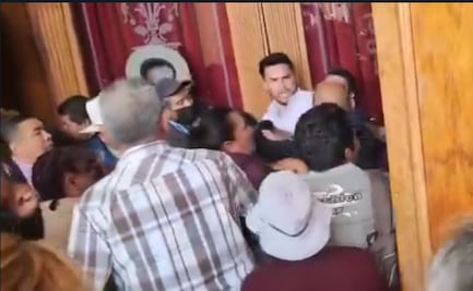 Enfrentamientos entre simpatizantes de MORENA y PRI marcan toma de protesta en El Oro