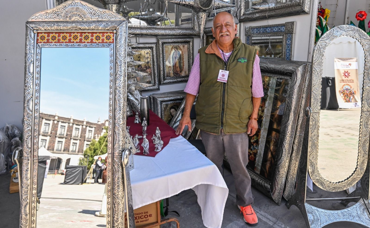 Talento mexiquense: Las manos de artesanos del Edomex transforman materiales en piezas únicas, un reflejo de la riqueza cultural del estado. Foto: Especial