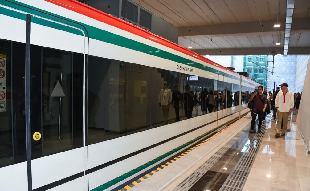 El tramo Lechería-AIFA tiene una longitud de 22.94 kilómetros. Foto especial