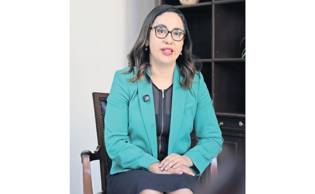 Indra Ivón Castillo aseguró que con Con la reforma judicial, los magistrados deberán actuar con mayor sensibilidad hacia las familias. Foto: Sergio García / El Universal Estado de México
