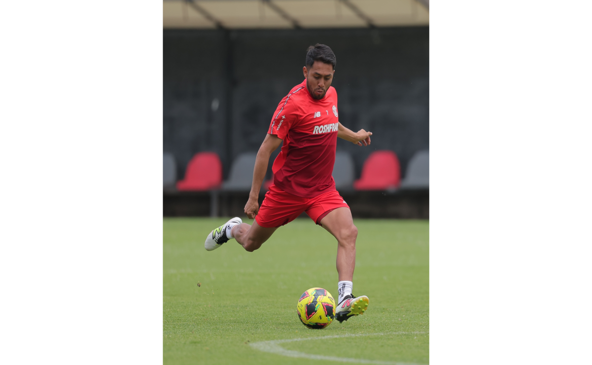 El jugador de los Diablos Rojos resaltó que la cima general se encuentra al alcalde de sus manos. Foto: Especial